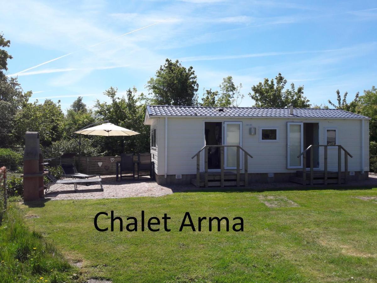 קאודקרקה Chalet Van Minicamping De Braamhof מראה חיצוני תמונה